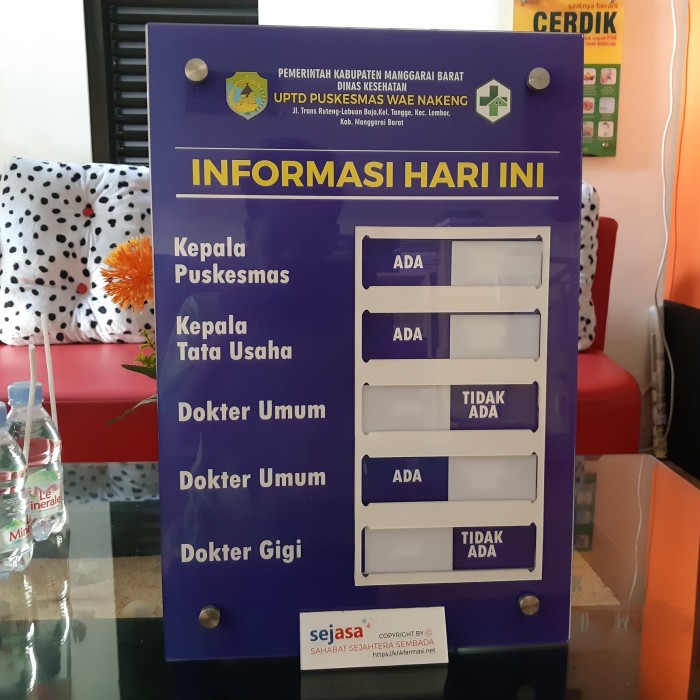 Detail Contoh Papan Informasi Nomer 8