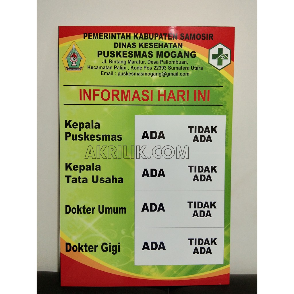 Detail Contoh Papan Informasi Nomer 24