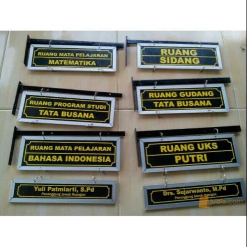 Detail Contoh Papan Nama Nomer 18