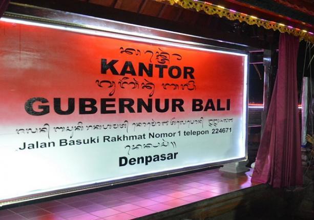 Detail Contoh Papan Nama Aksara Bali Nomer 25