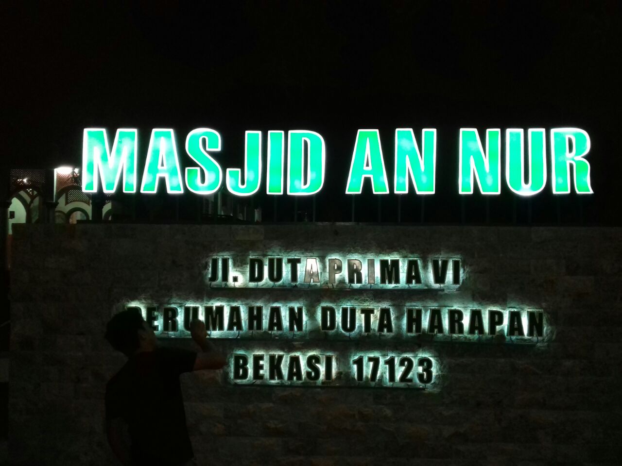 Detail Contoh Papan Nama Masjid Nomer 7