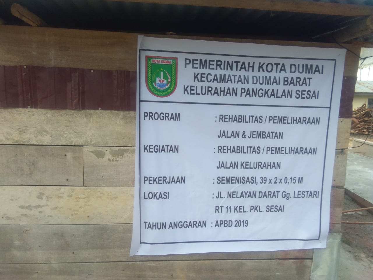 Detail Contoh Papan Nama Proyek Nomer 8