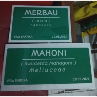 Detail Contoh Papan Nama Tanaman Nomer 48