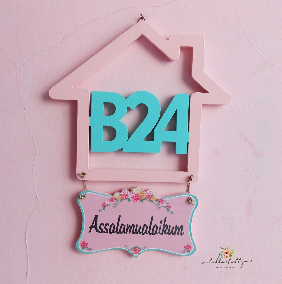 Detail Contoh Papan Nomor Rumah Nomer 26