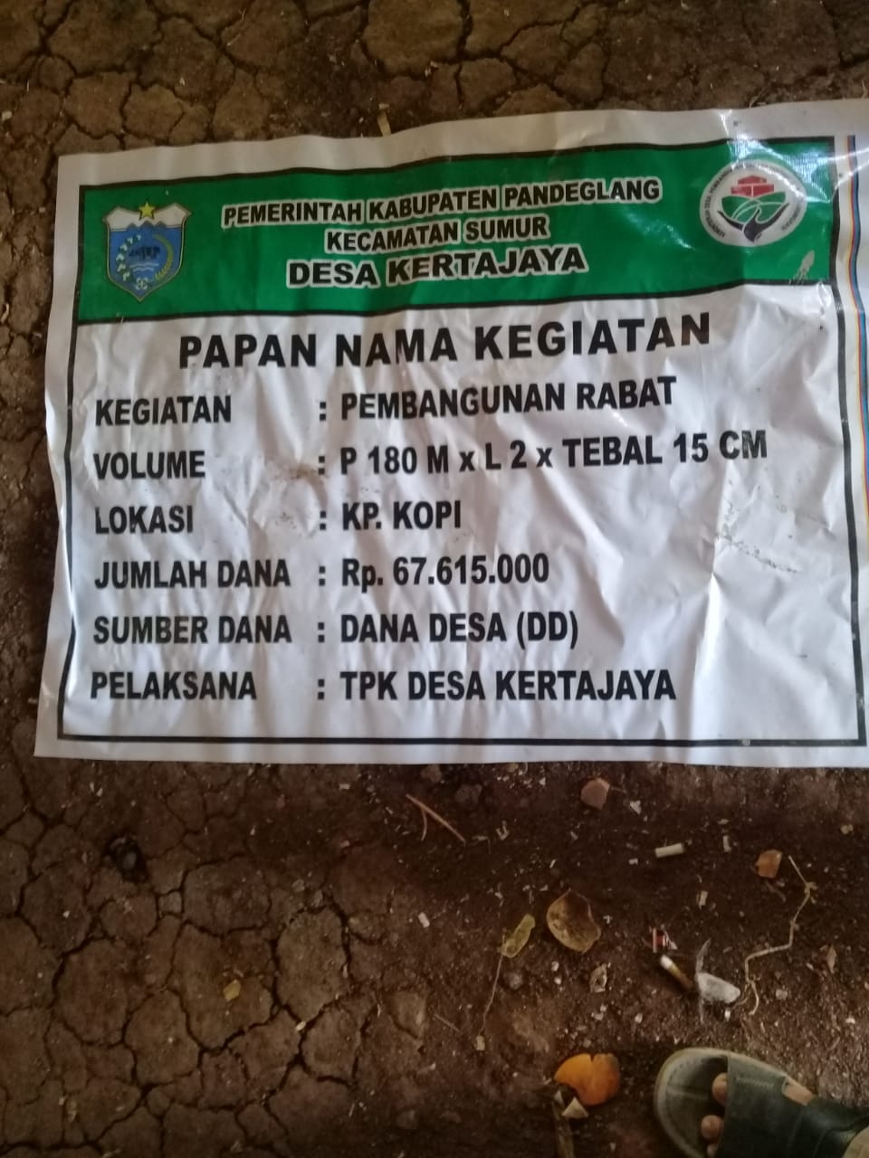 Detail Contoh Papan Proyek Nomer 36