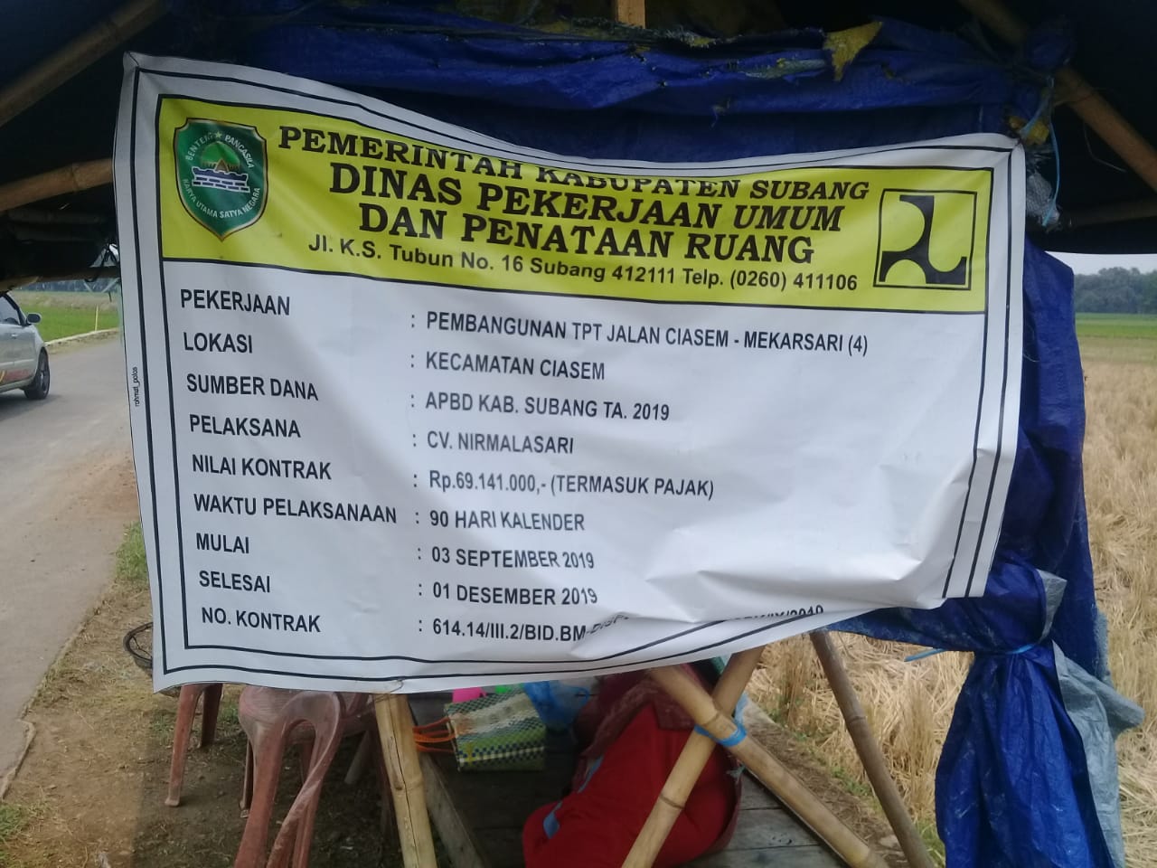 Detail Contoh Papan Proyek Nomer 49