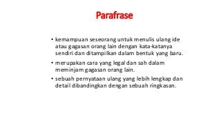 Detail Contoh Parafrase Artikel Nomer 22