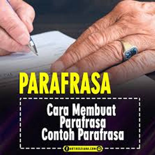 Detail Contoh Parafrase Artikel Nomer 31