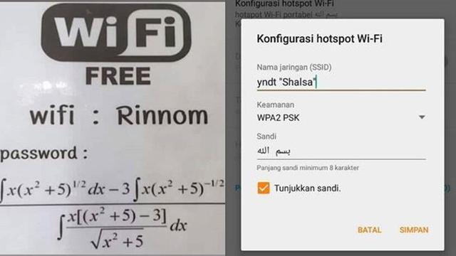 Detail Contoh Password Wifi Nomer 2