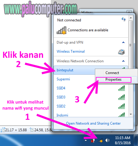 Detail Contoh Password Wifi Nomer 25