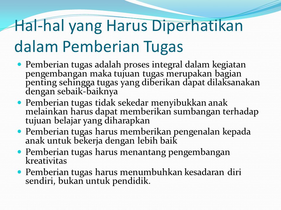 Detail Contoh Pemberian Tugas Untuk Anak Tk Nomer 5