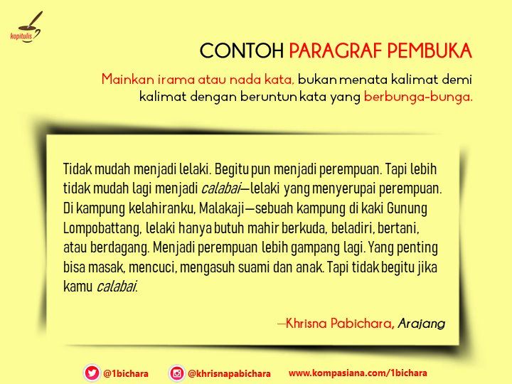 Detail Contoh Pembukaan Artikel Nomer 18