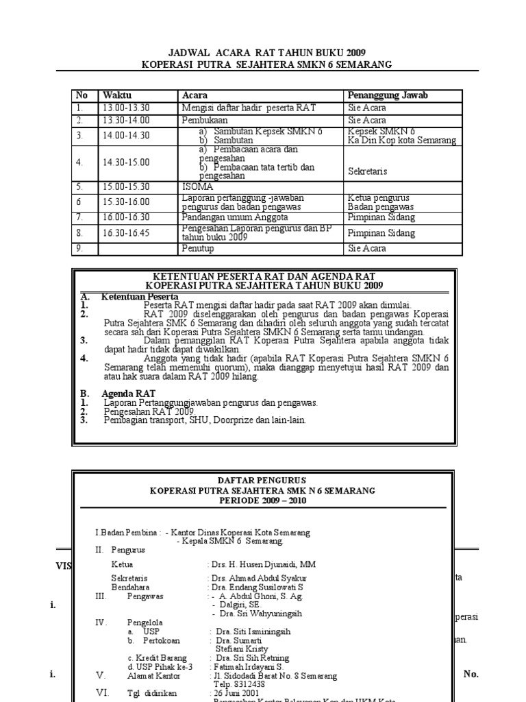 Detail Contoh Pembukuan Bendahara Koperasi Nomer 44