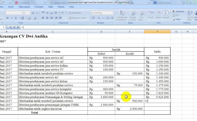 Detail Contoh Pembukuan Pemasukan Dan Pengeluaran Keuangan Harian Nomer 32