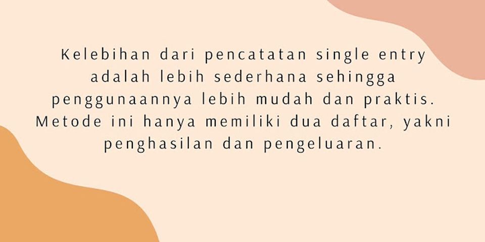 Detail Contoh Pembukuan Tunggal Nomer 34