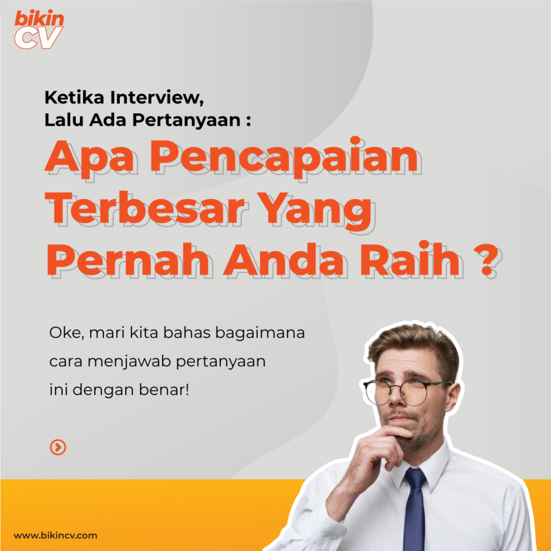 Contoh Pencapaian Terbesar Dalam Hidup - KibrisPDR