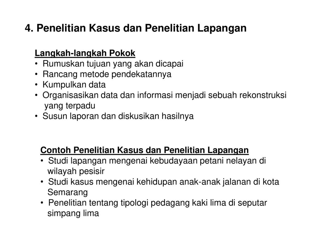 Detail Contoh Penelitian Lapangan Nomer 2