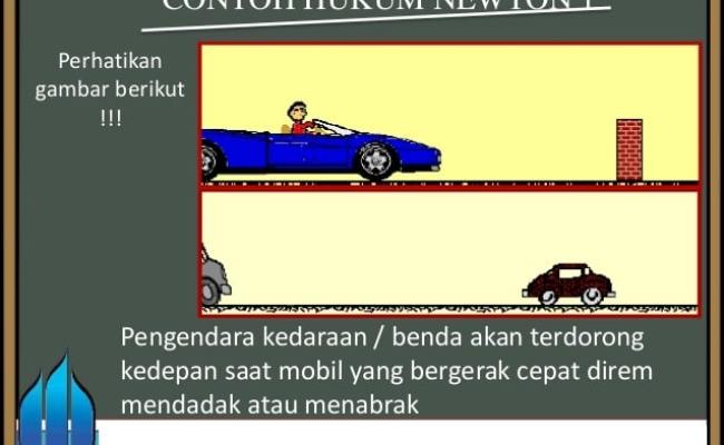 Detail Contoh Penerapan Hukum 1 Newton Nomer 4