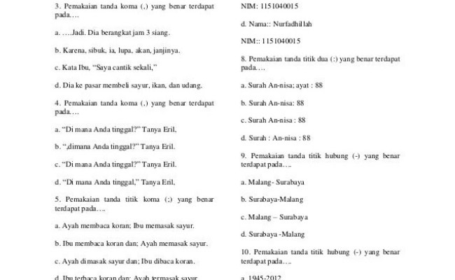 Detail Contoh Penggunaan Tanda Titik Nomer 49