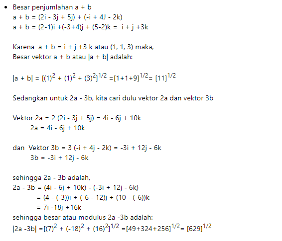 Detail Contoh Penjumlahan Vektor Nomer 31