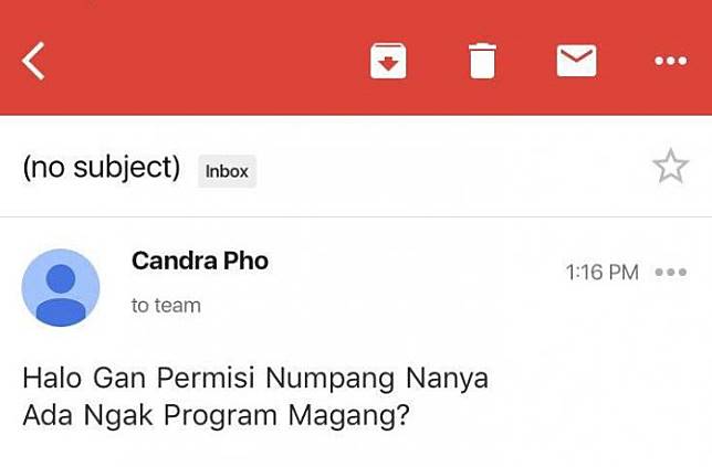 Detail Contoh Penulisan Email Yang Benar Adalah Nomer 30