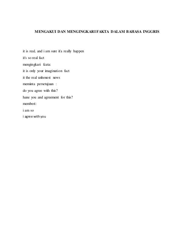 Detail Contoh Percakapan Agreement Nomer 45