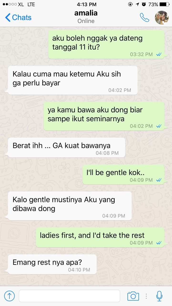 Contoh Percakapan Wa Yang Tidak Membosankan - KibrisPDR