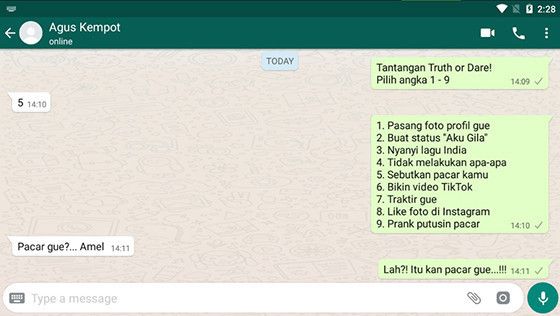 Detail Contoh Percakapan Wa Yang Tidak Membosankan Nomer 14