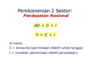 Detail Contoh Perekonomian 2 Sektor Nomer 15