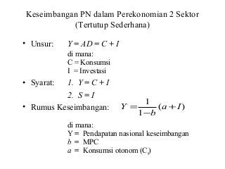 Detail Contoh Perekonomian 2 Sektor Nomer 47