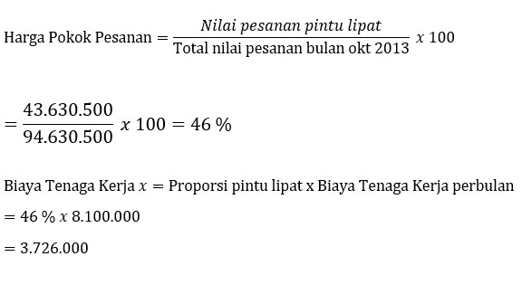 Detail Contoh Perhitungan Biaya Produksi Nomer 13