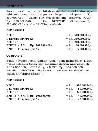 Detail Contoh Perhitungan Bphtb Nomer 16