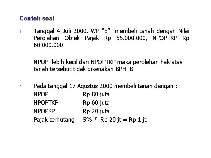 Detail Contoh Perhitungan Bphtb Nomer 30