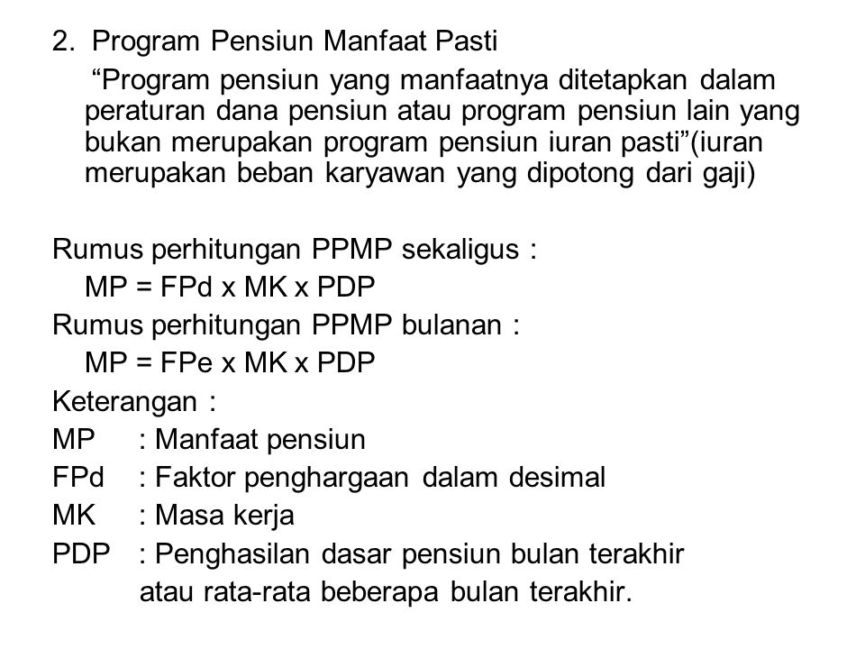 Detail Contoh Perhitungan Dana Pensiun Nomer 42