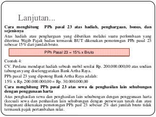 Detail Contoh Perhitungan Pph Pasal 24 Nomer 45