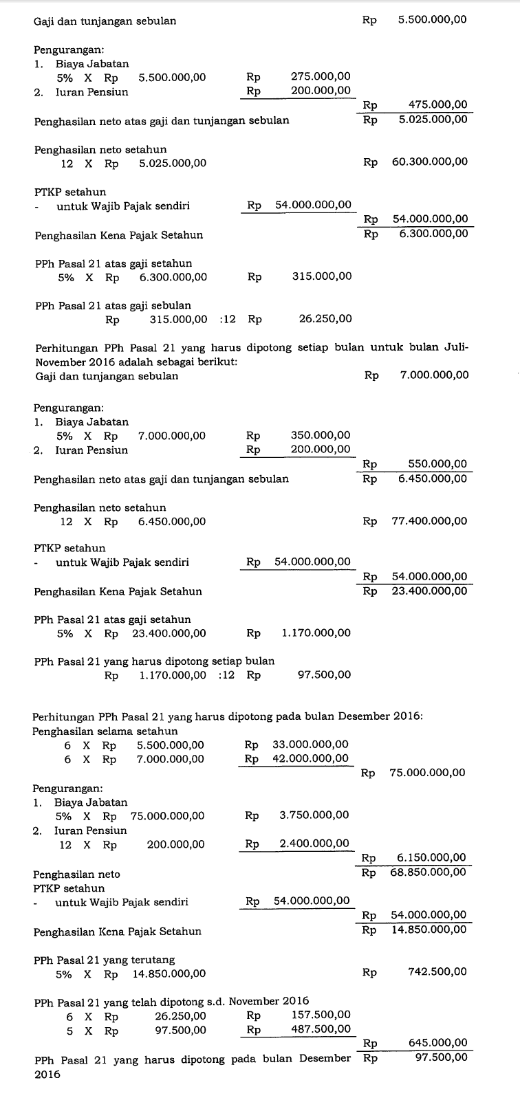 Detail Contoh Perhitungan Pph Pasal 26 Nomer 28