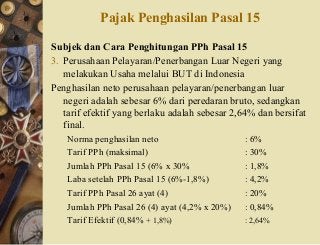 Detail Contoh Perhitungan Pph Pasal 26 Nomer 34