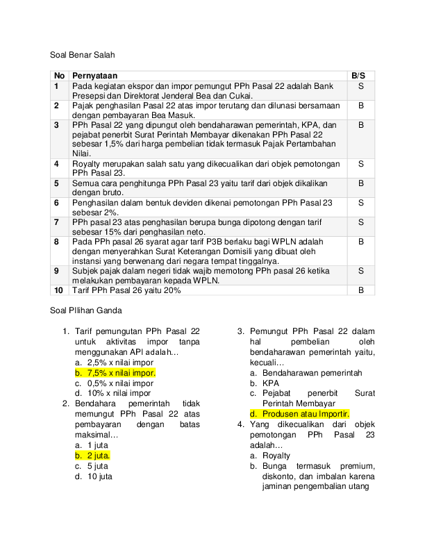 Detail Contoh Perhitungan Pph Pasal 26 Nomer 48