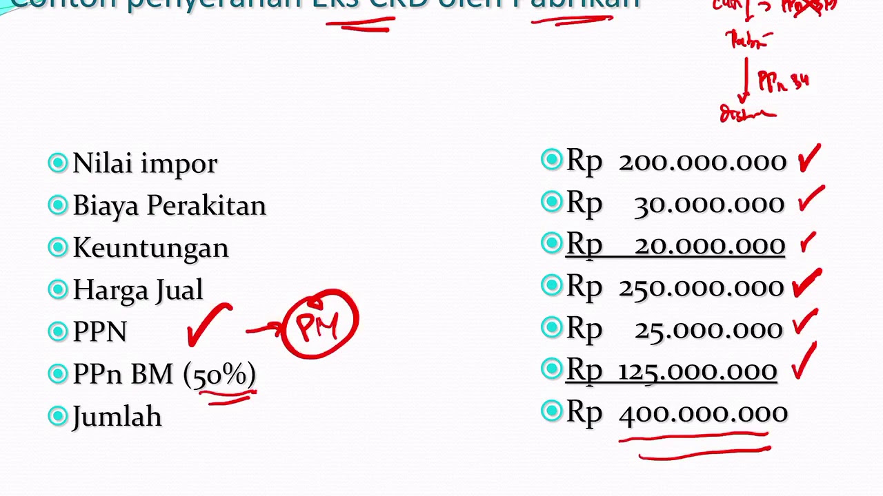 Detail Contoh Perhitungan Ppn Nomer 2