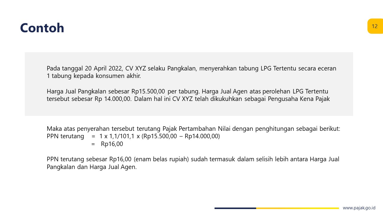 Detail Contoh Perhitungan Ppn Nomer 24