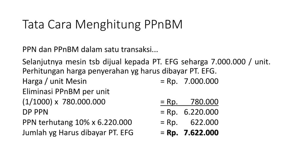 Detail Contoh Perhitungan Ppn Nomer 30