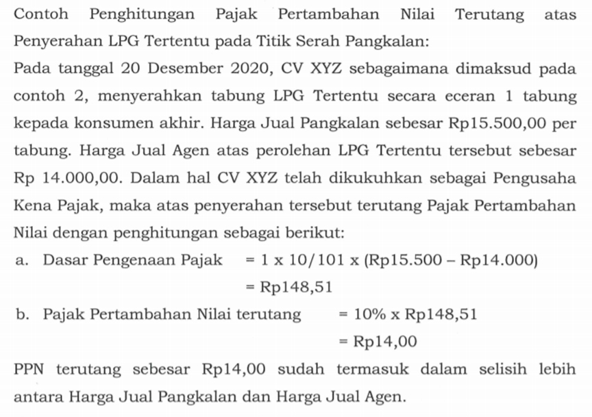 Detail Contoh Perhitungan Ppn Nomer 8