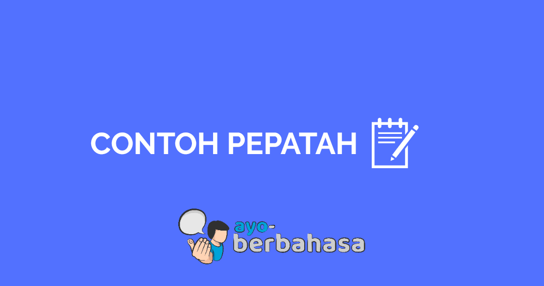 Detail Contoh Peribahasa Pepatah Nomer 44