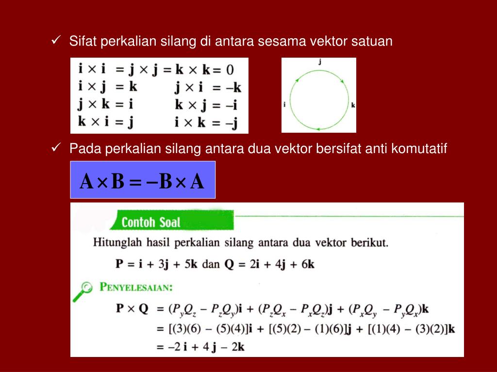 Detail Contoh Perkalian Vektor Nomer 41