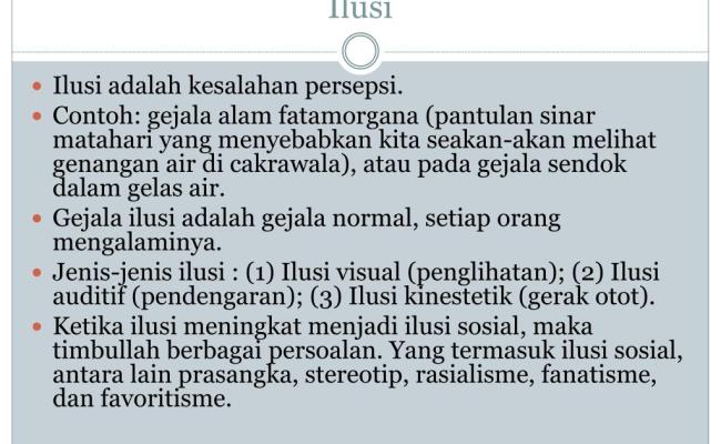 Detail Contoh Persepsi Sosial Nomer 9