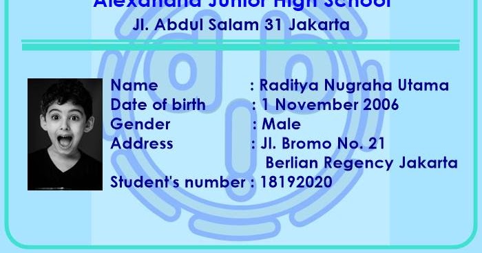 Detail Contoh Personal Identity Nomer 3