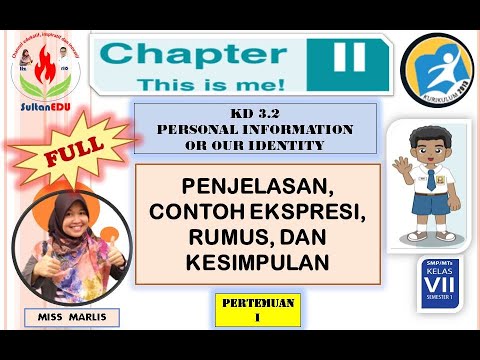 Detail Contoh Personal Identity Nomer 32