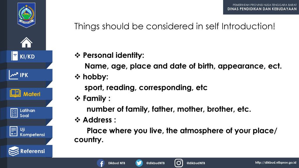 Detail Contoh Personal Identity Nomer 36