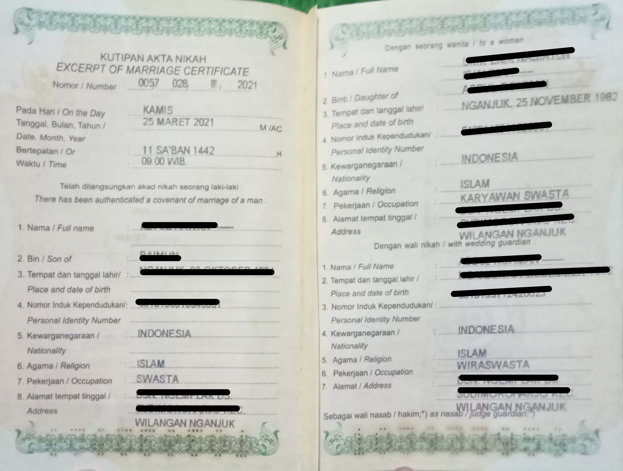 Detail Contoh Personal Identity Nomer 40