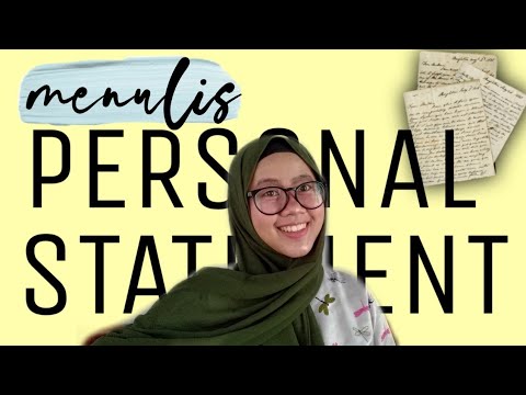 Detail Contoh Personal Statement Untuk Beasiswa Nomer 48